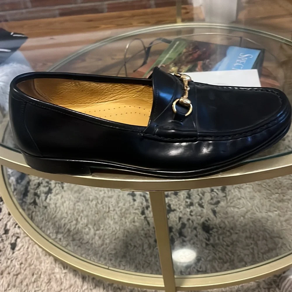 Cole Haan Mercanti Fiorentini black leather men’s loafers - size 12 - Picture 5 of 5